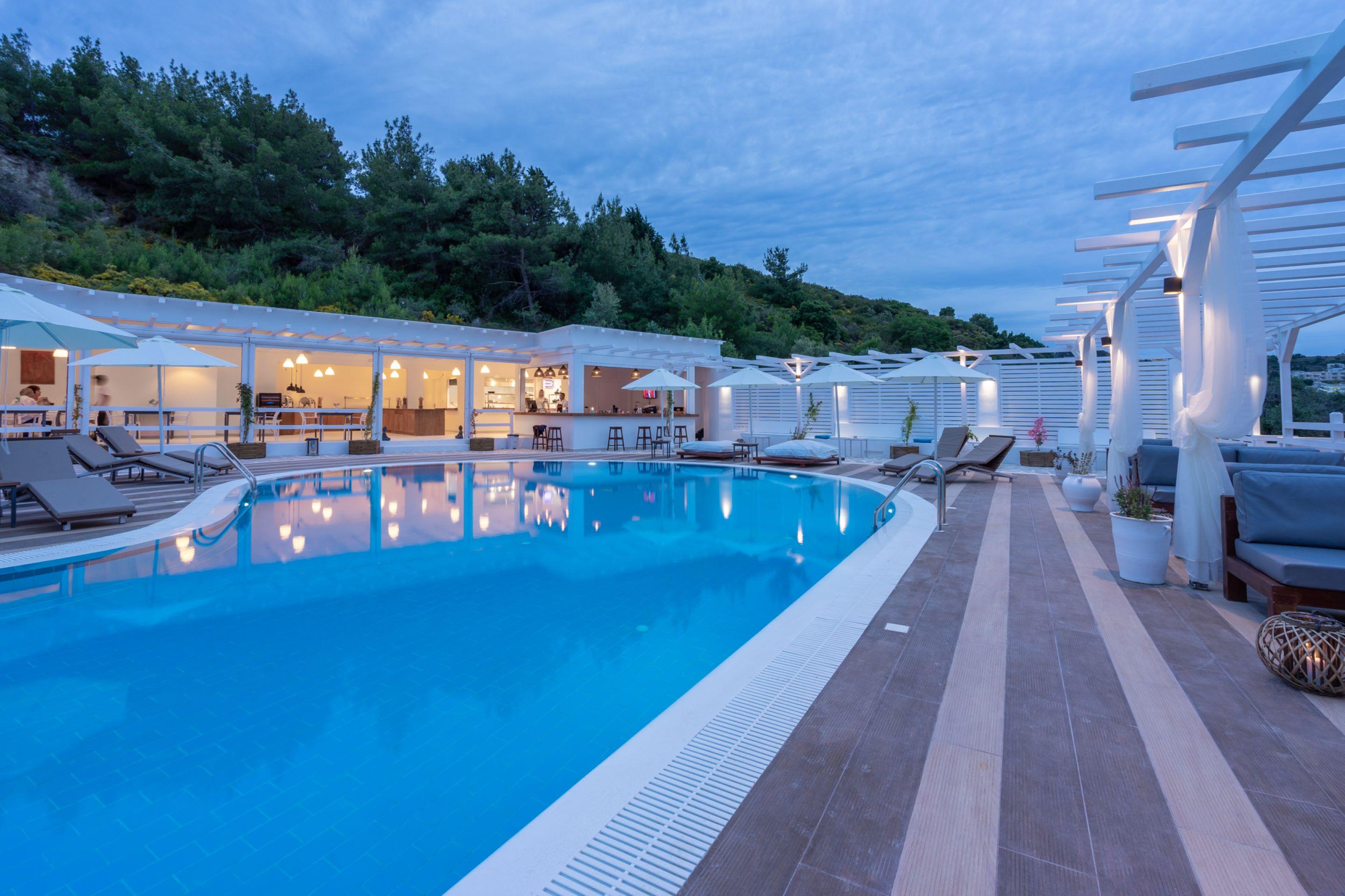 Aloe Hotel (Adults Only) Faliraki Dış mekan fotoğraf